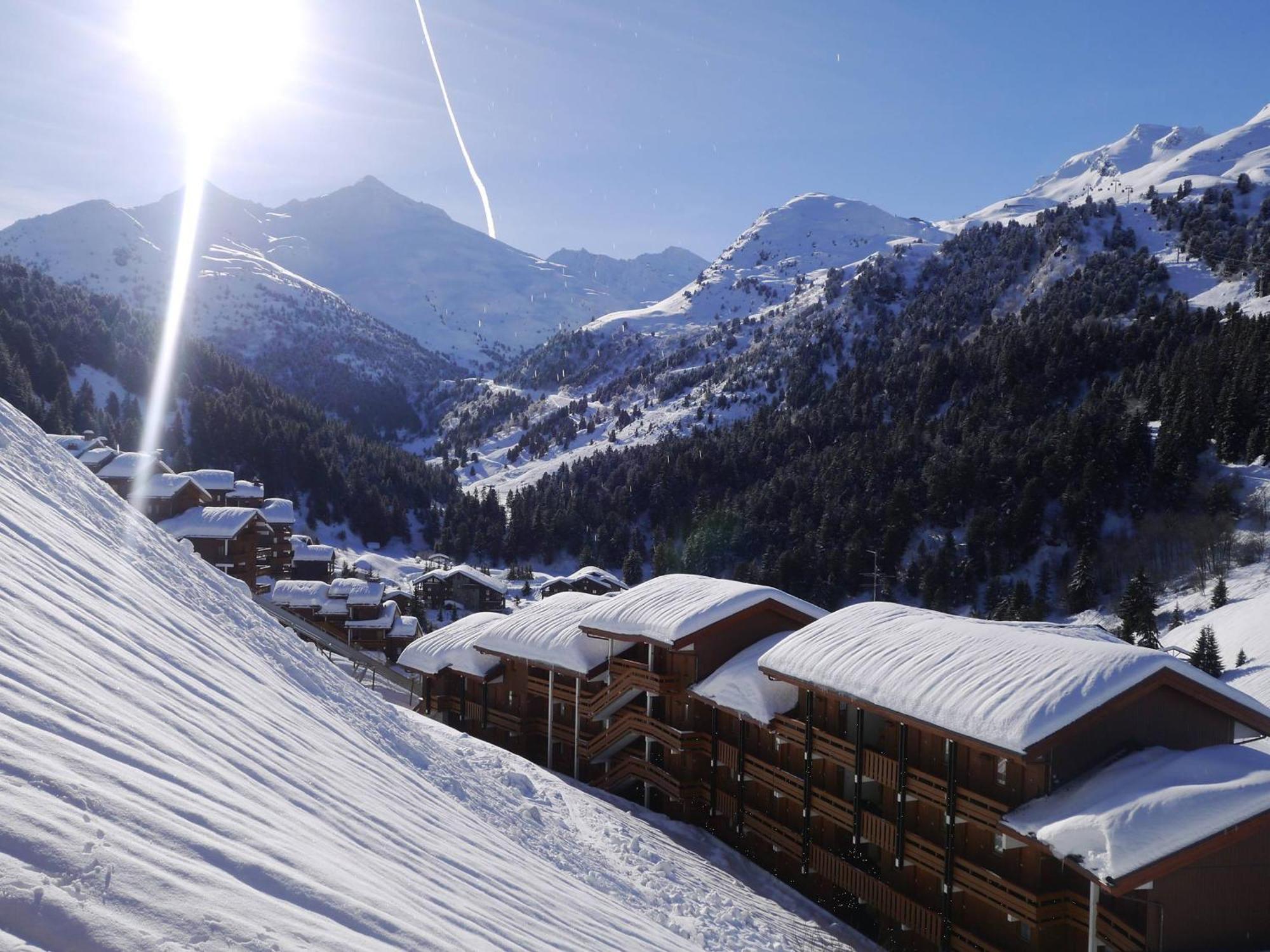 Charmant Appartement Avec Balcon, Wifi Et Ascenseur A Meribel - Fr-1-355-14 Exterior foto